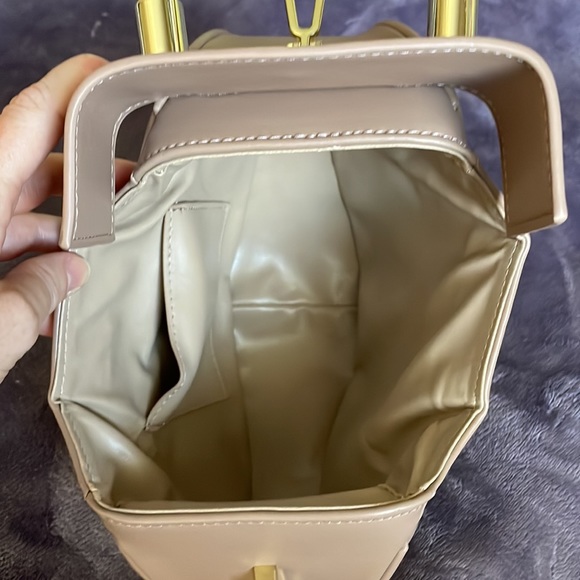 Beige small dumpling hobo bag I purchased brand new and never used. - Picture 9 of 11